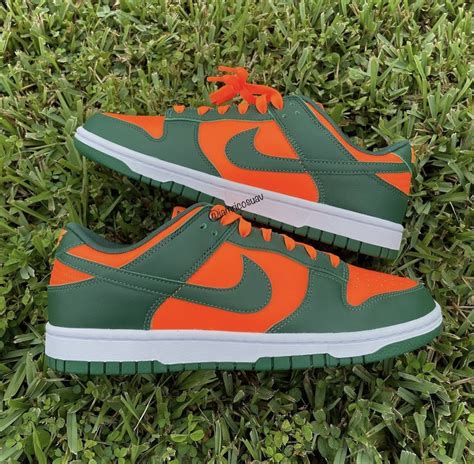 orange and green tennis shoes